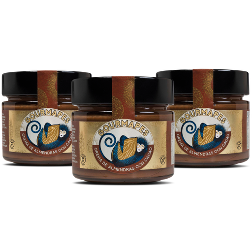 Crema de Almendras con Cacao Premium